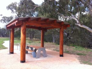 Rail Trail Axedale shelter 2