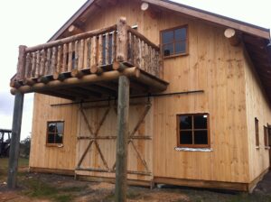mills road barn construction 5